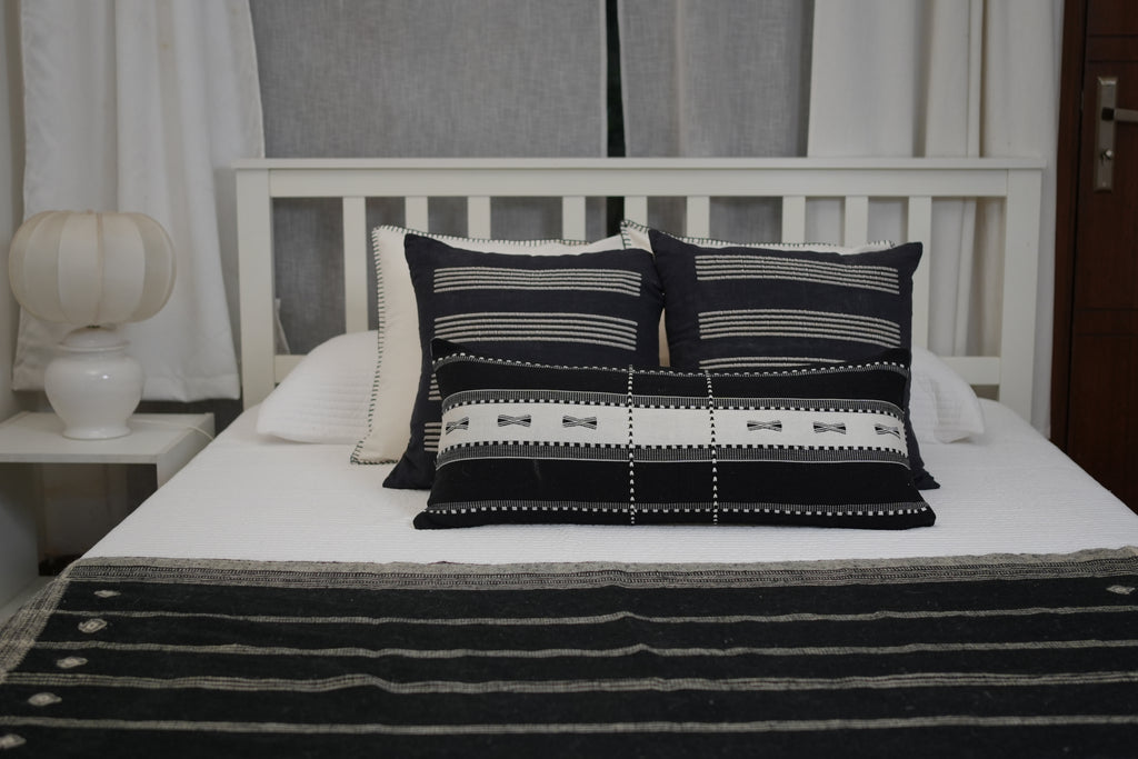 ALP HANDWOVEN LUMBAR - MONOCHROME