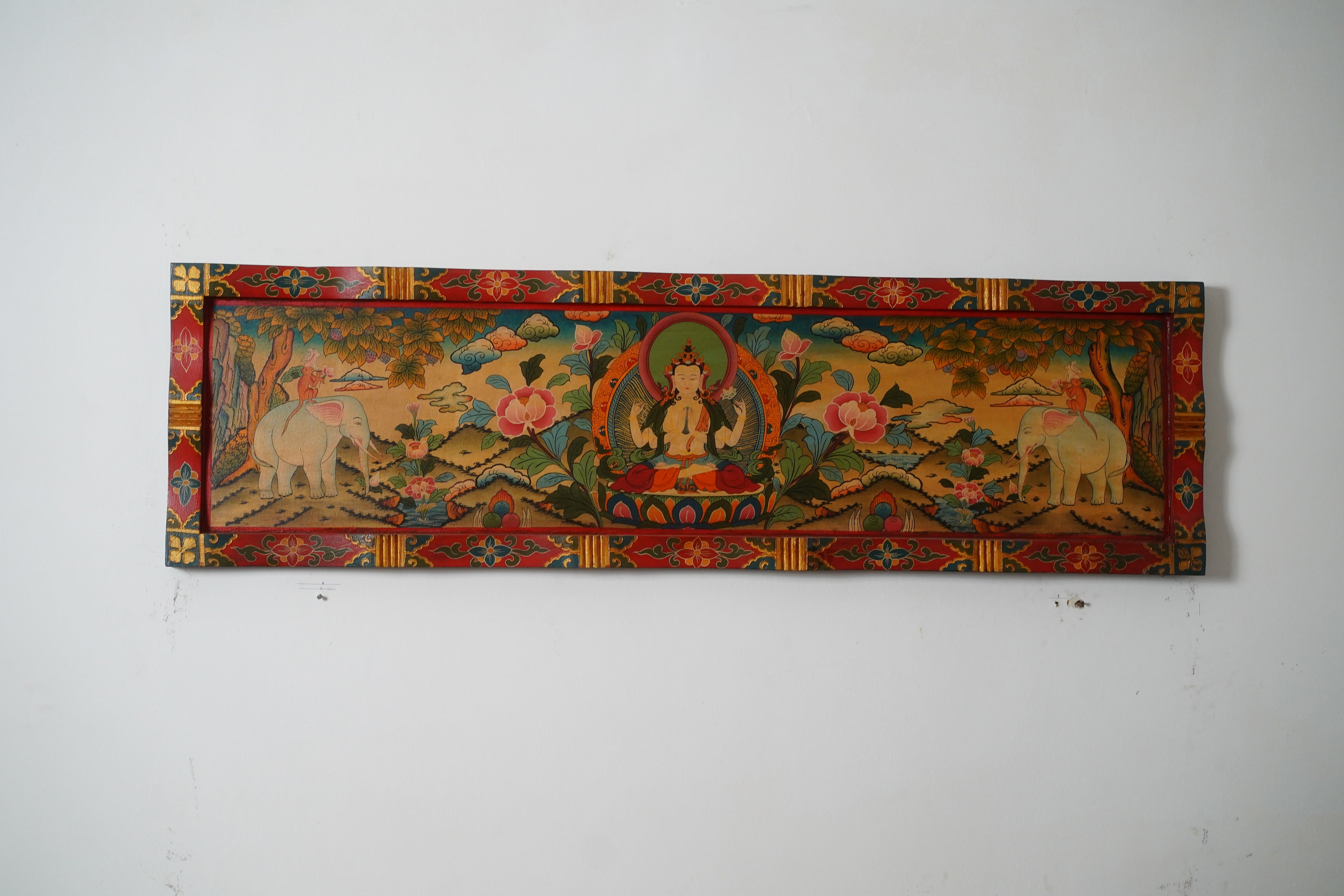 TARA THANGKA ART - HORIZONTAL