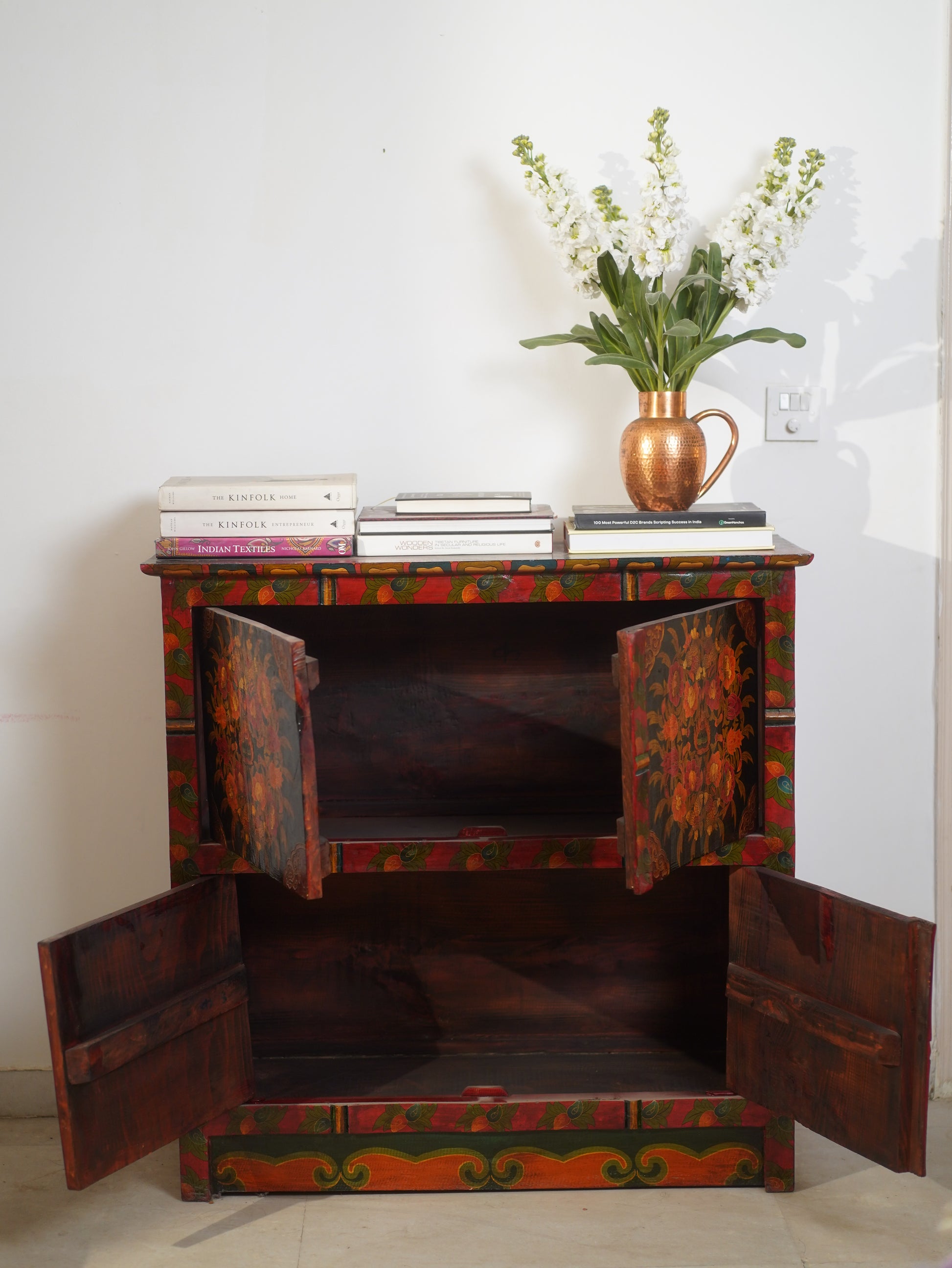 NORBU BLOOM  CABINET - MULTI-COLORED