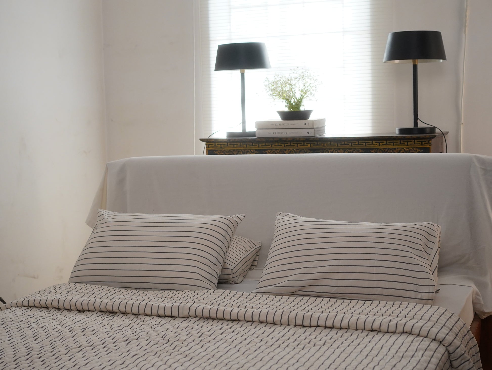 STRIA QUILT SET - STRIPES