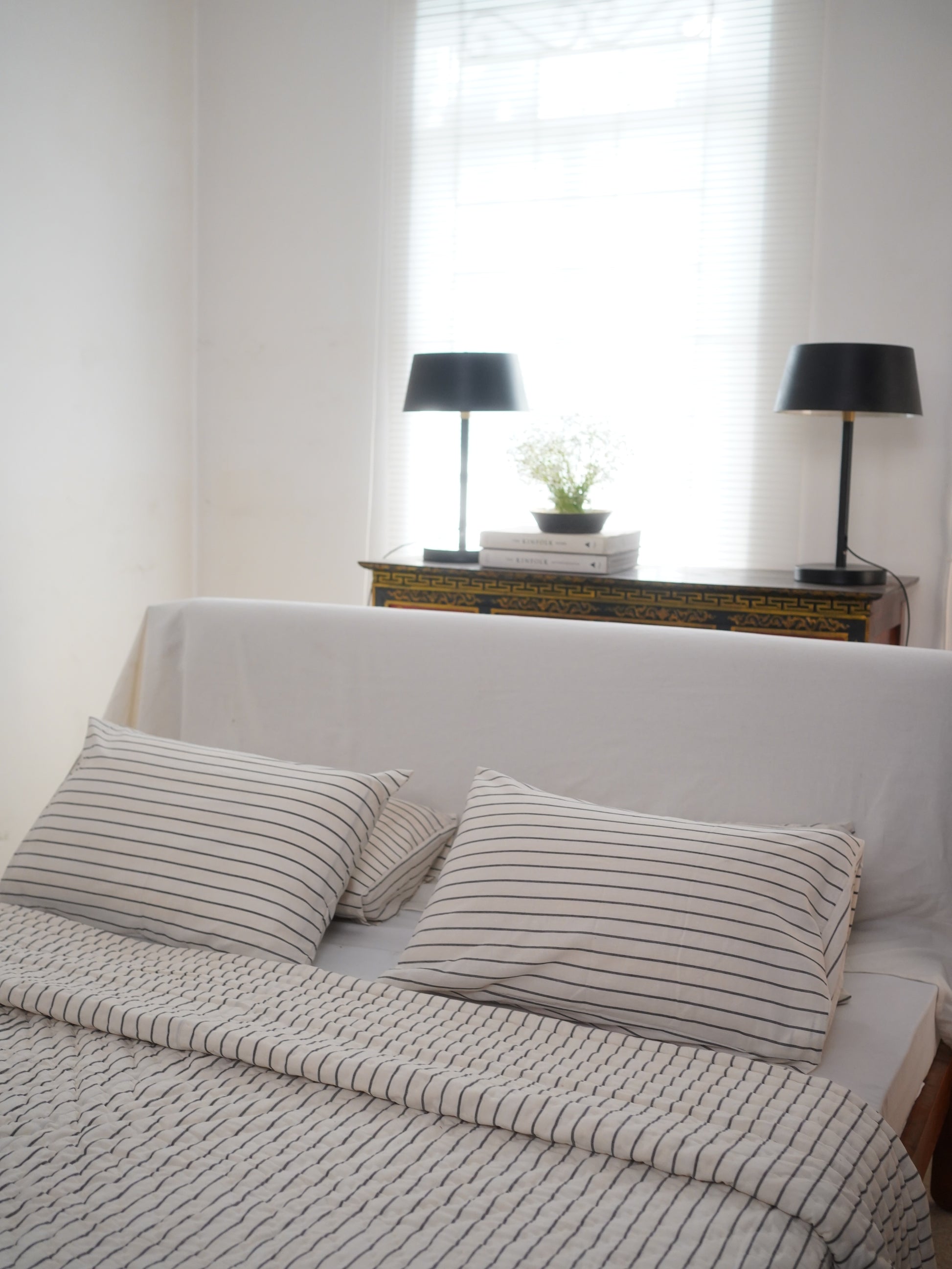 STRIA QUILT SET - STRIPES