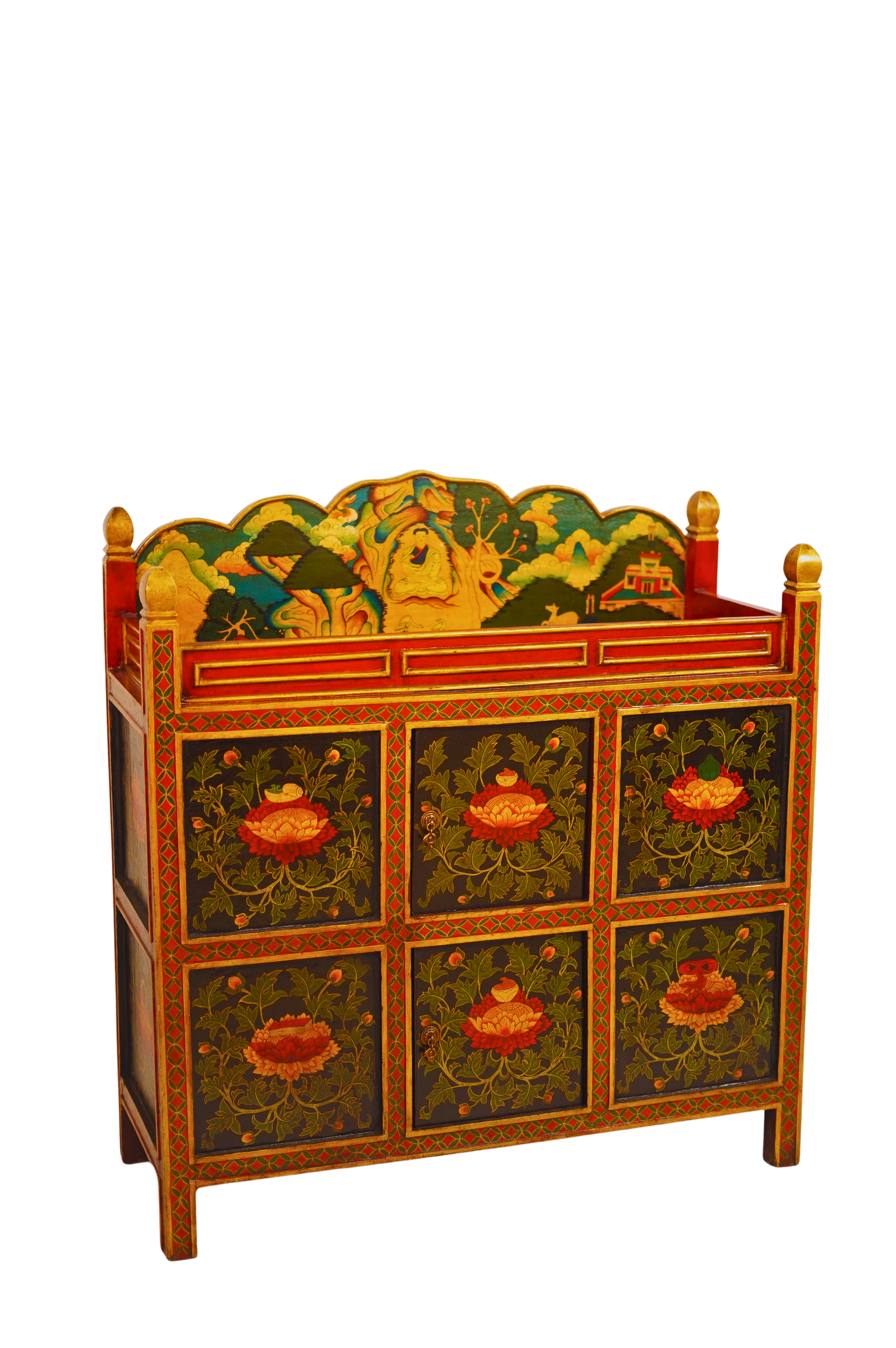 SHINGTI CABINET - MULTI-COLORED