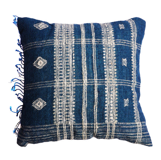 NEELI CUSHION - INDIGO BLUE
