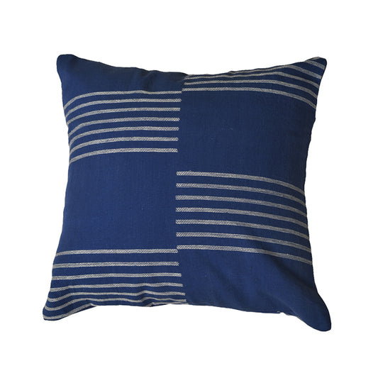 INDUS CUSHION - INDIGO BLUE