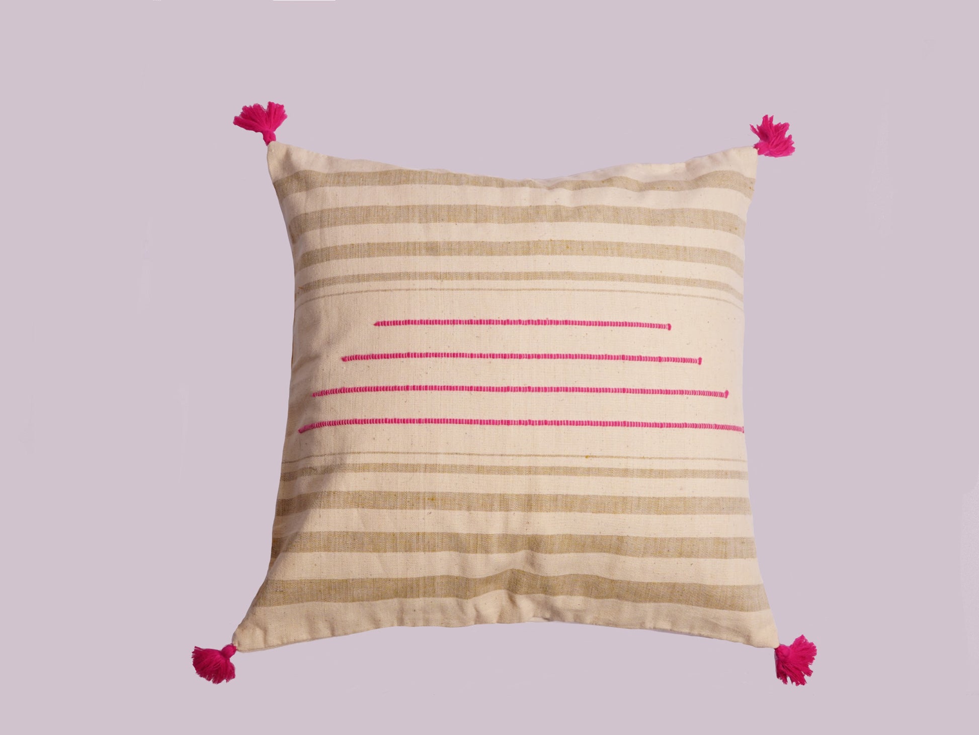 AAINA CUSHION - PINK